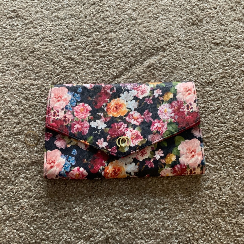 Floral Clutch Purse